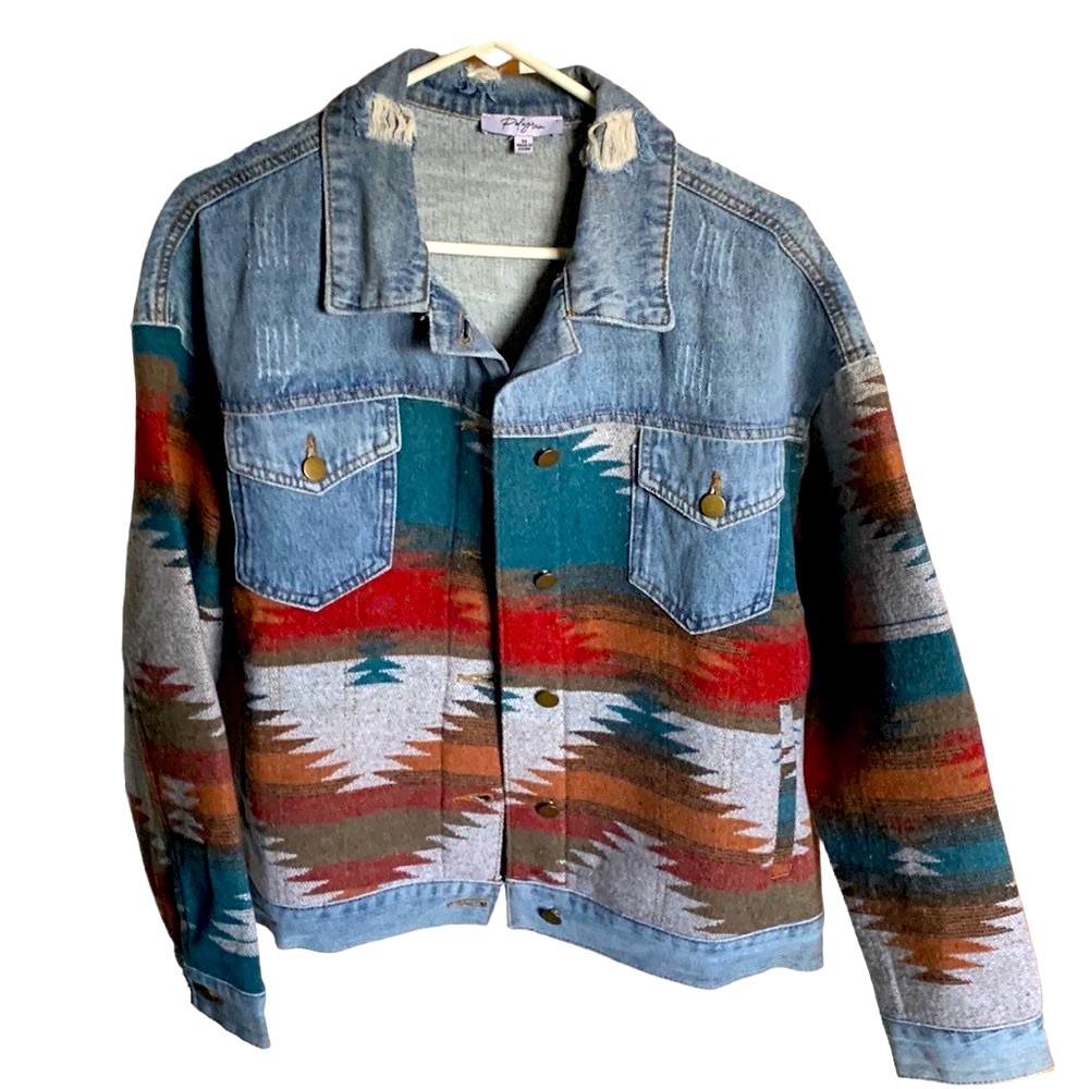 Cute Denim jacket medium polagram. - Picture 4 of 6